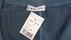 Alaia 1990s Scoop Neck Bodysuit