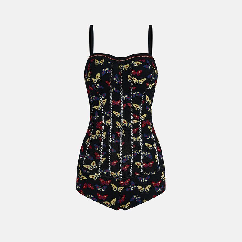 Black Alaia 1991 Butterfly Mini Body For Sale