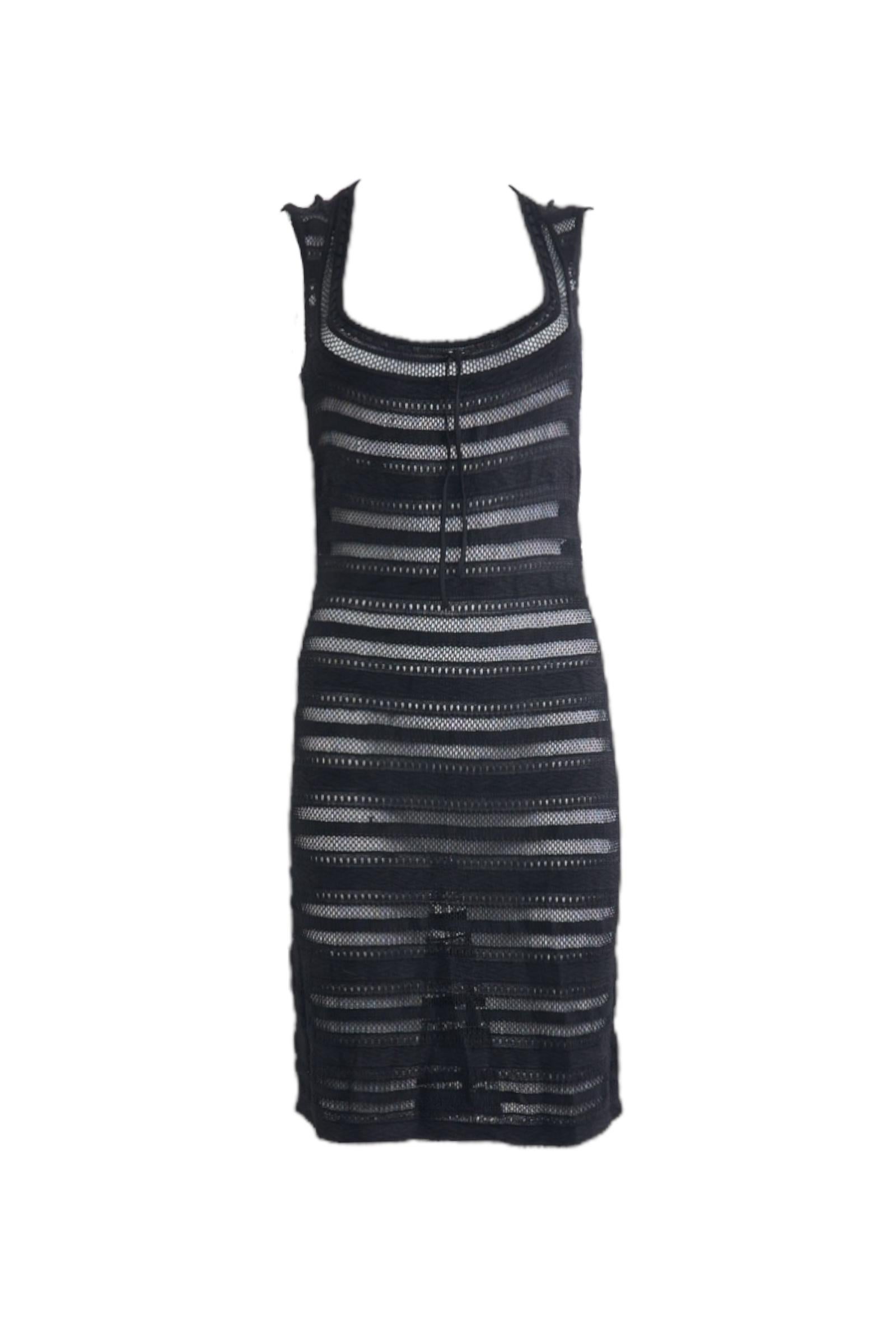 Women's Alaia 1993 sheer crochet dress