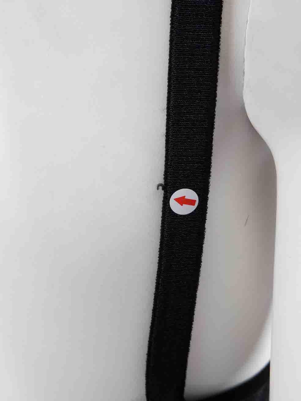 Alaïa Black Boat Neck Sleeveless Mini Dress Size M For Sale 1