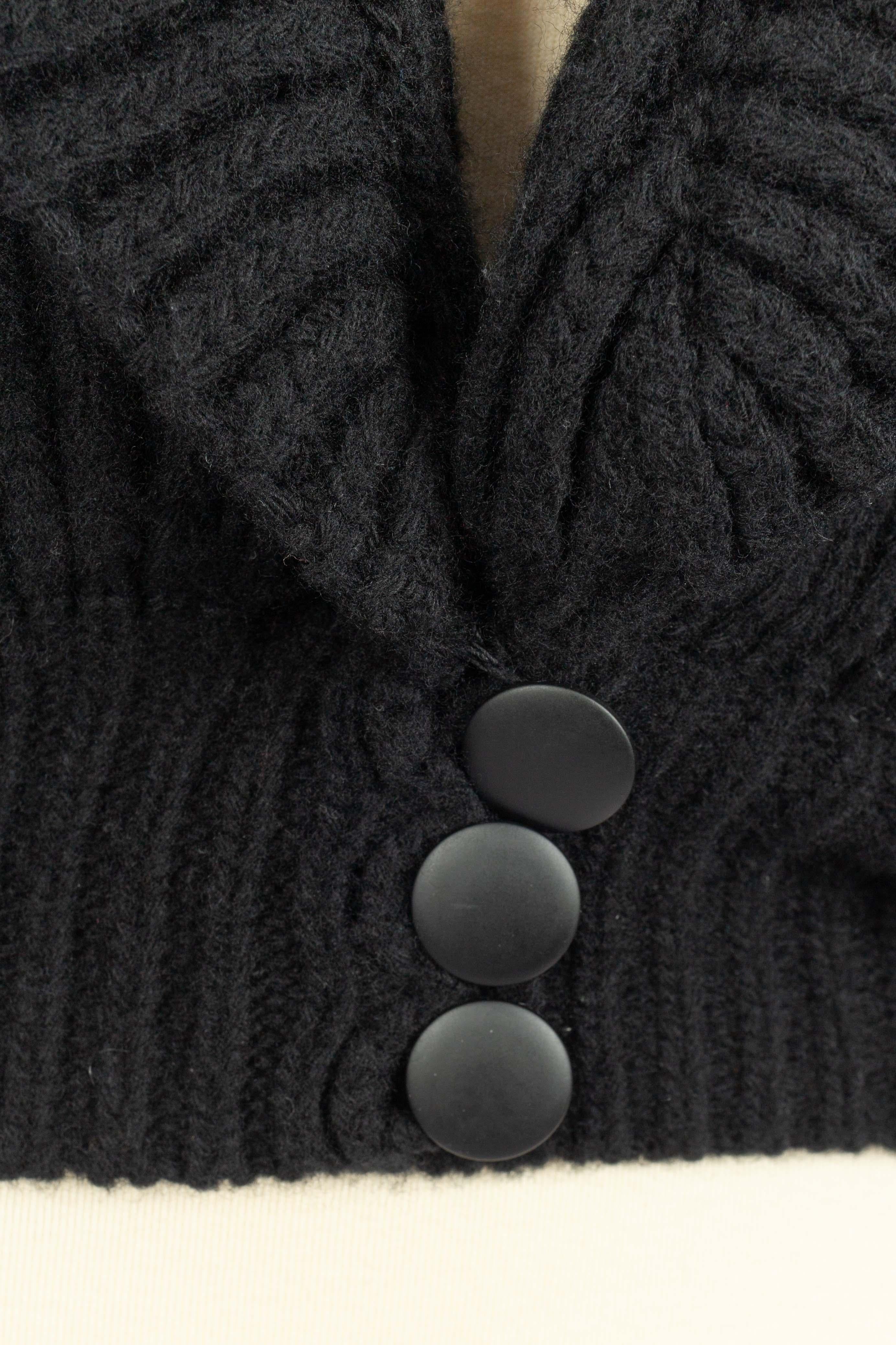 Cárdigan negro Alaïa Negro en venta