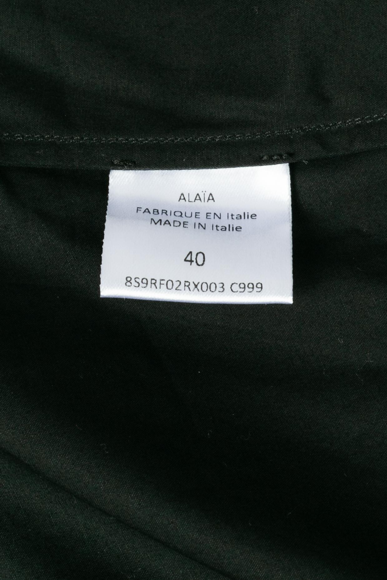 Alaïa black dress For Sale 5