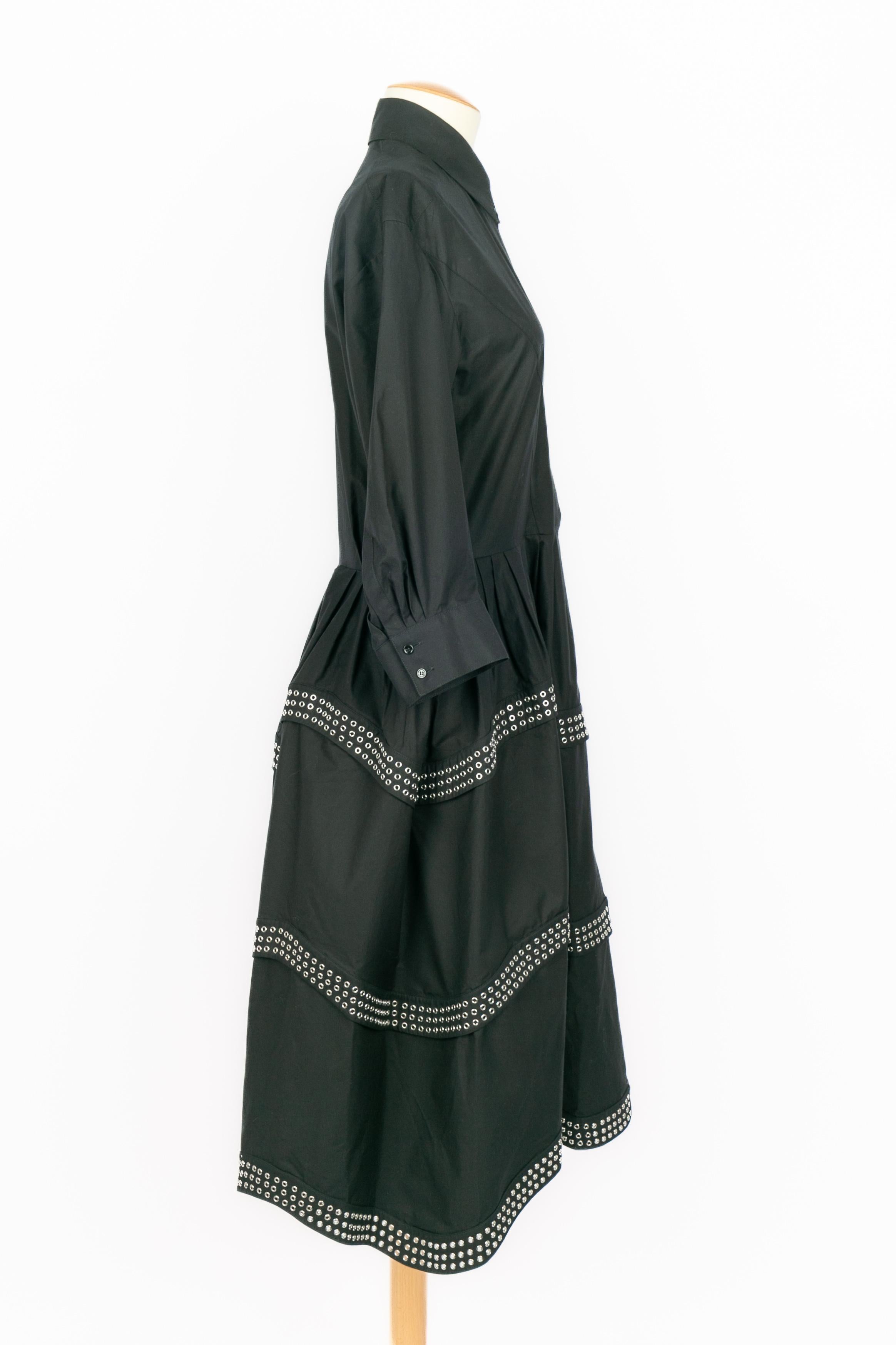 Alaïa black dress In Excellent Condition For Sale In SAINT-OUEN-SUR-SEINE, FR