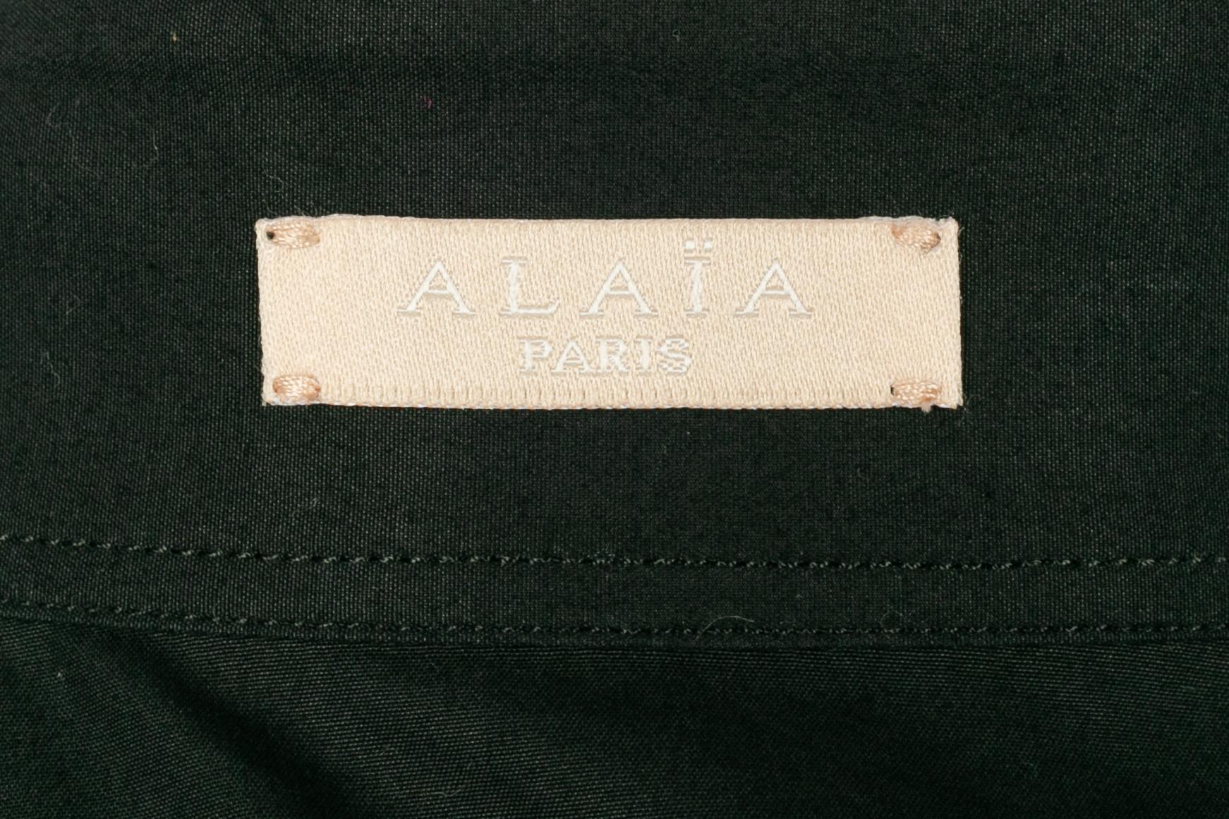 Alaïa black dress For Sale 4