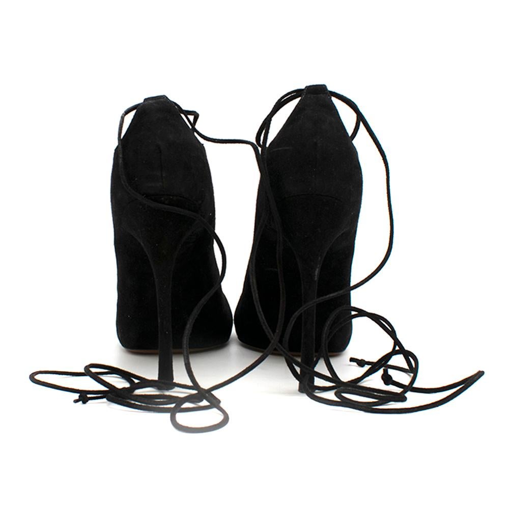 alaia black sandals