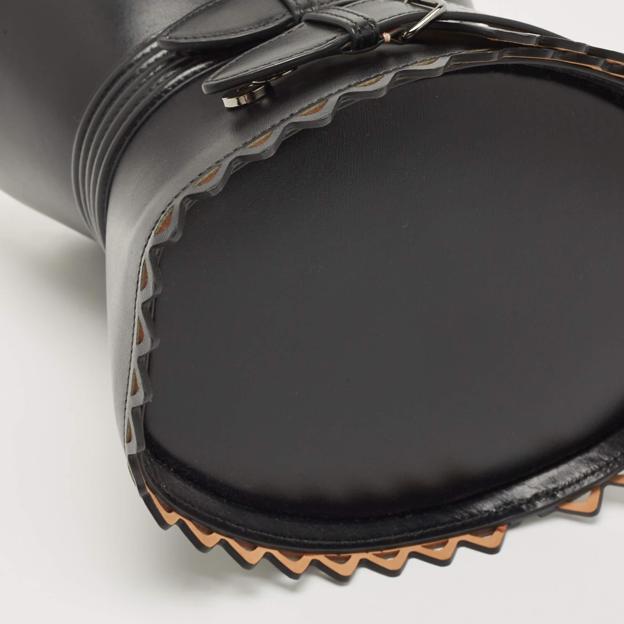 Alaia Black Leather Edition 1992 Corset Bag 6