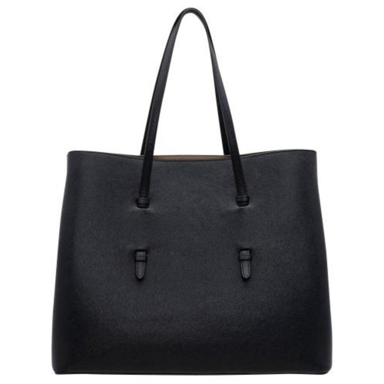 Alaia Black Leather Mina 32 Shoulder Bag For Sale at 1stDibs