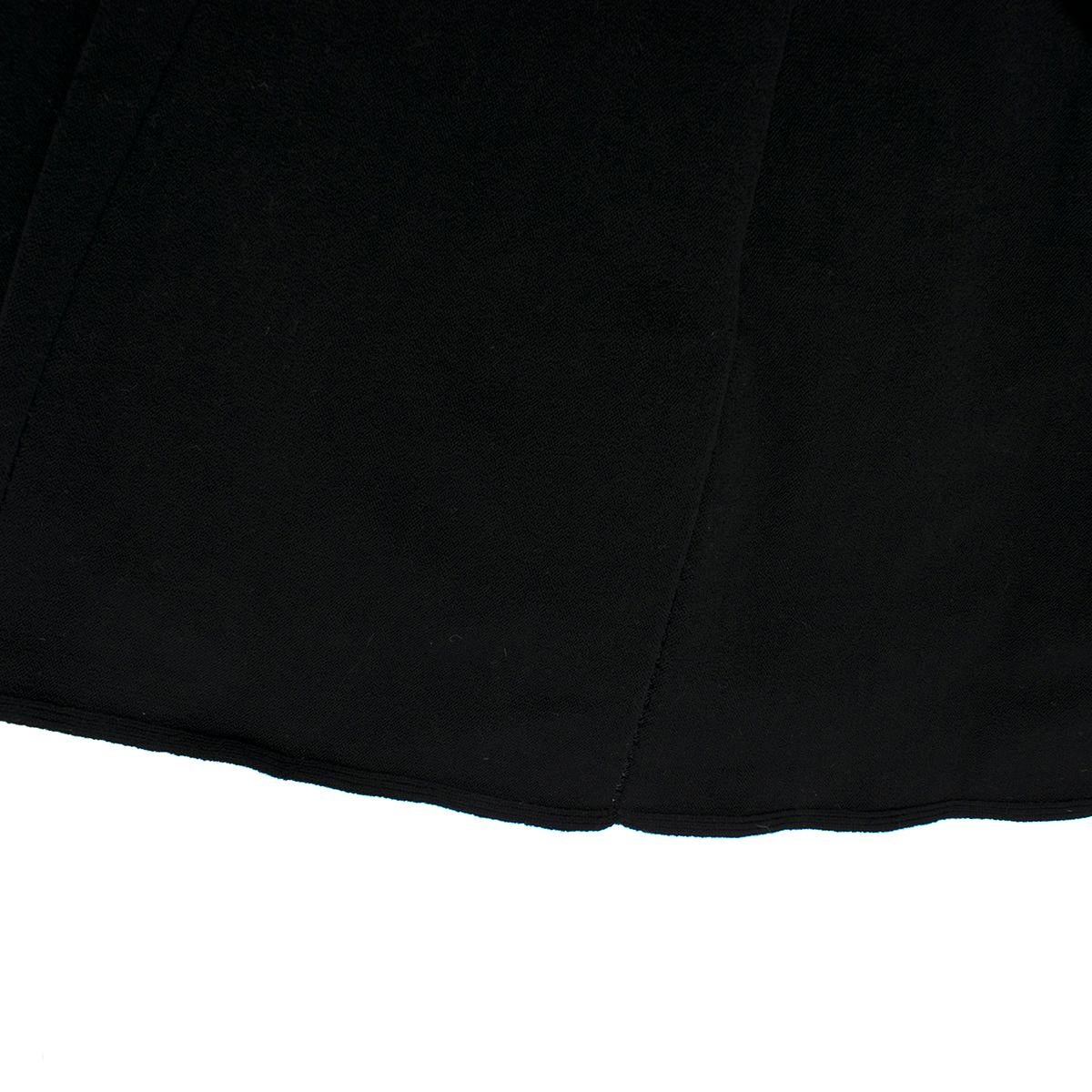 Alaia Black Maxi Fishtail Dress US 6 3