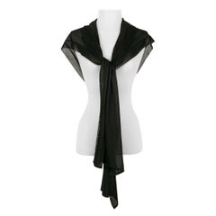 Alaïa Black Mesh Hood