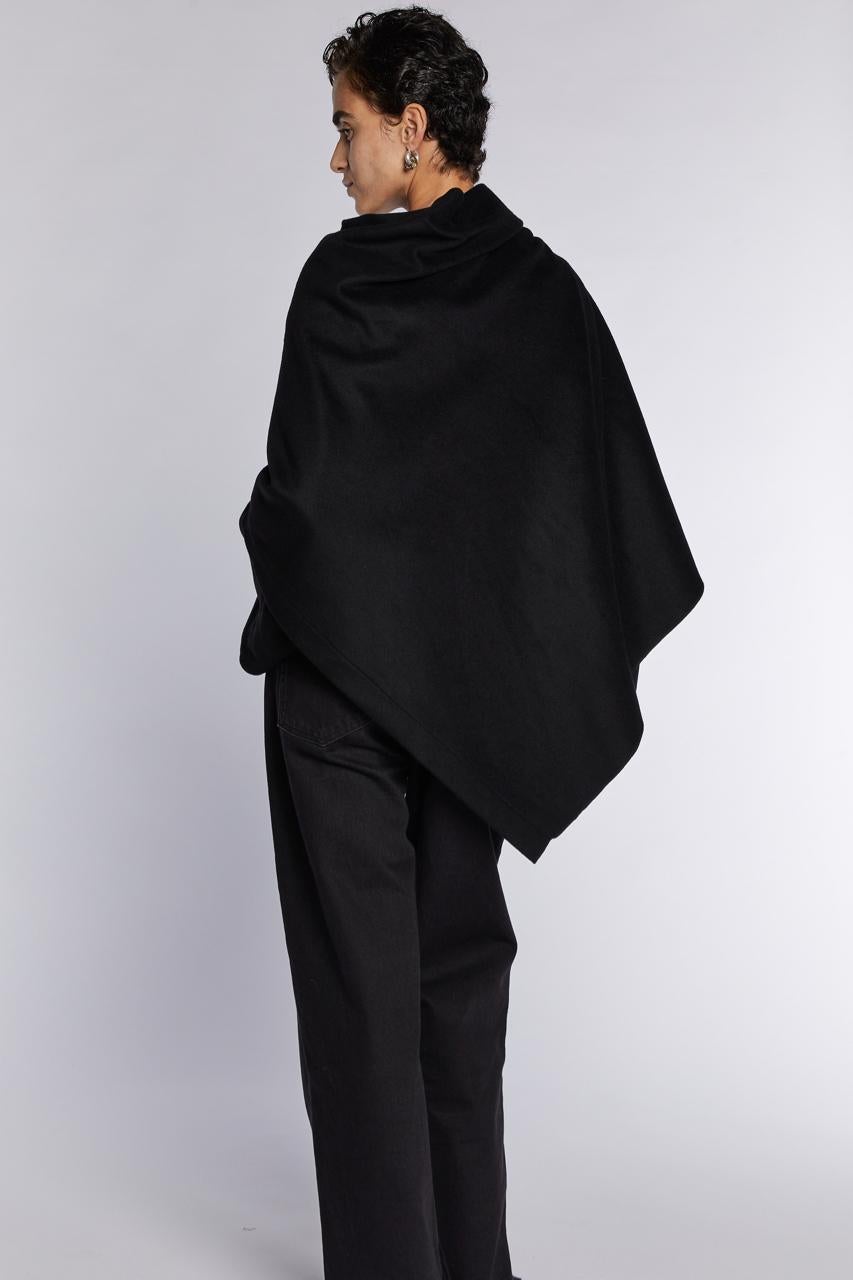 Alaïa Black Shawl Jacket A/W 83 7