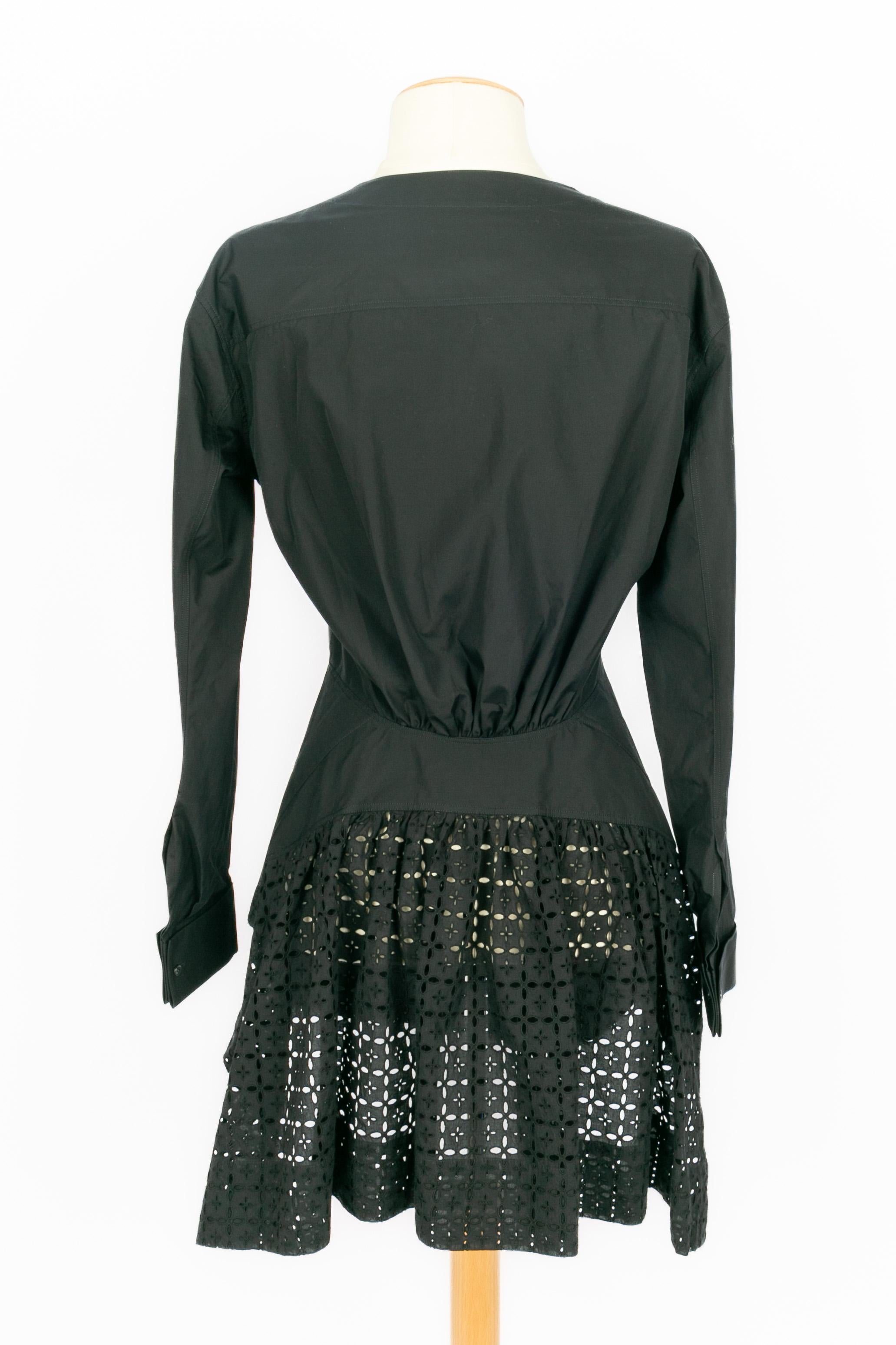 Alaïa black shirt For Sale 1