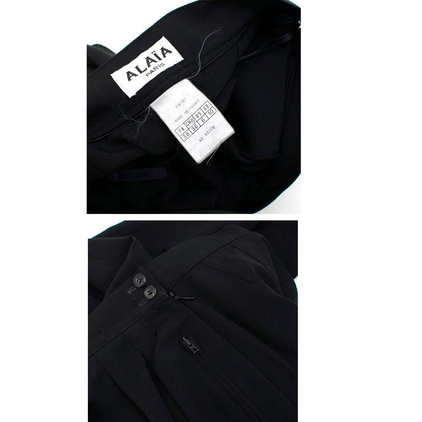Women's Alaia Black Suit US 4