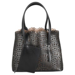Alaia Schwarz Vienne Wave Leder Mina 25