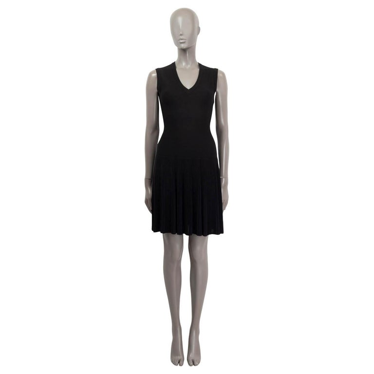 Sleeveless Aliya cut dress (with work on front and back) - Black knots on Maroon