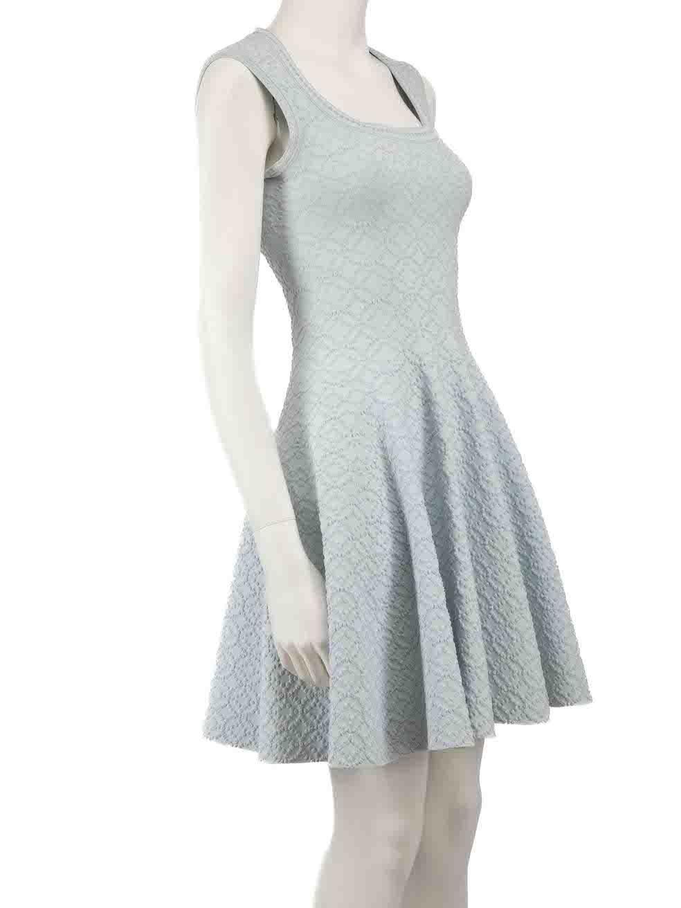CONDITION is Very good. Minimal wear to dress is evident. Minimal pulls to fabric on bust and near hips due to fabric stretch and light discolouration to inner under arms on this used Alaïa designer resale item. Discolouration may need gentle hand