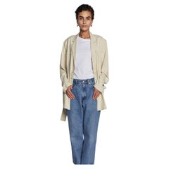 Alaīa Buttermilch Jacke mit Gürtel S/S 1989