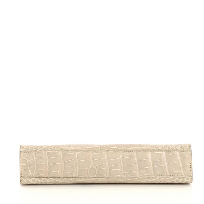 Women's Alaia Clutch Crocodile Long