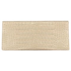 Alaia Clutch Crocodile Long