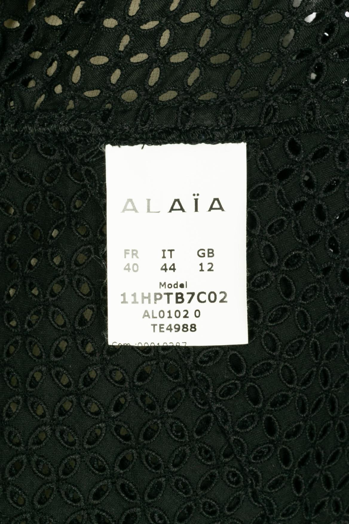 Alaïa cotton shirt For Sale 6