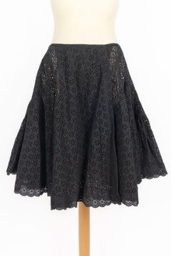 Alaïa cotton skirt