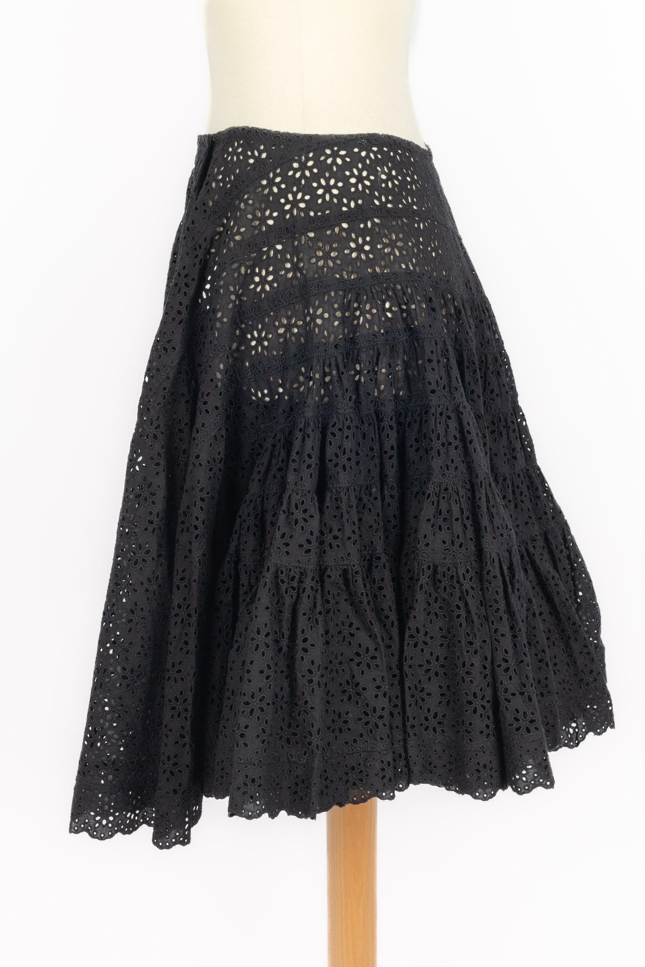 Falda Alaïa de algodón en venta 1
