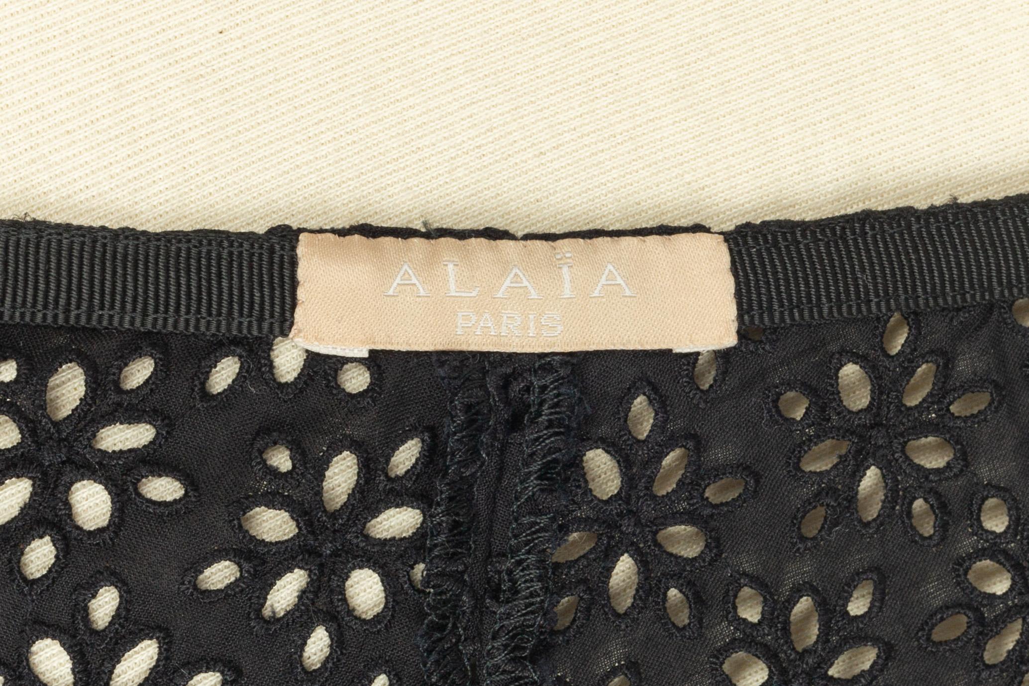 Falda Alaïa de algodón en venta 3