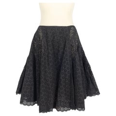 Falda Alaïa de algodón