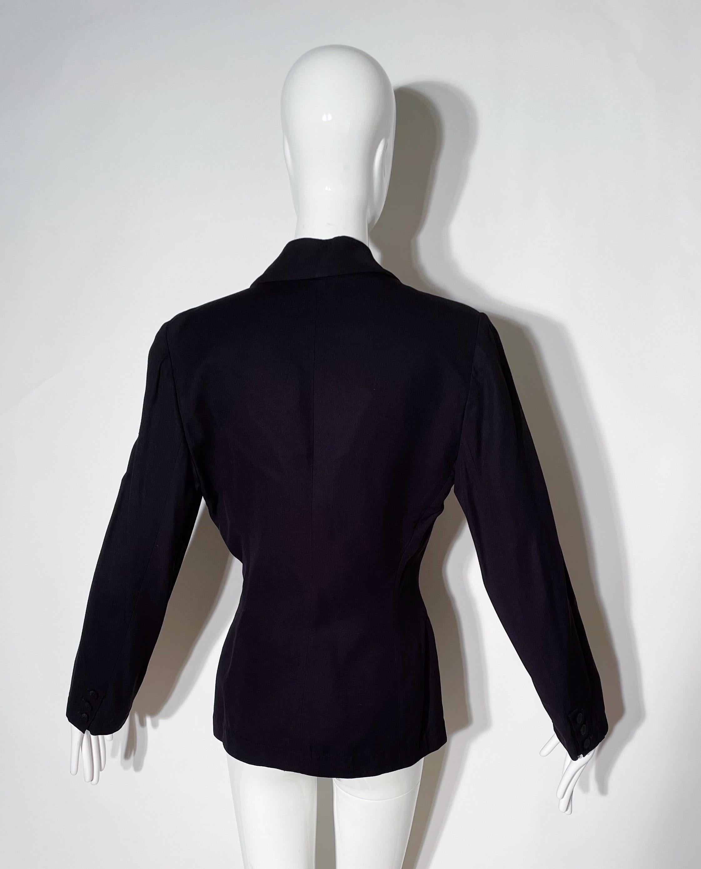 Alaia Double Breasted Blazer In Excellent Condition For Sale In Los Angeles, CA