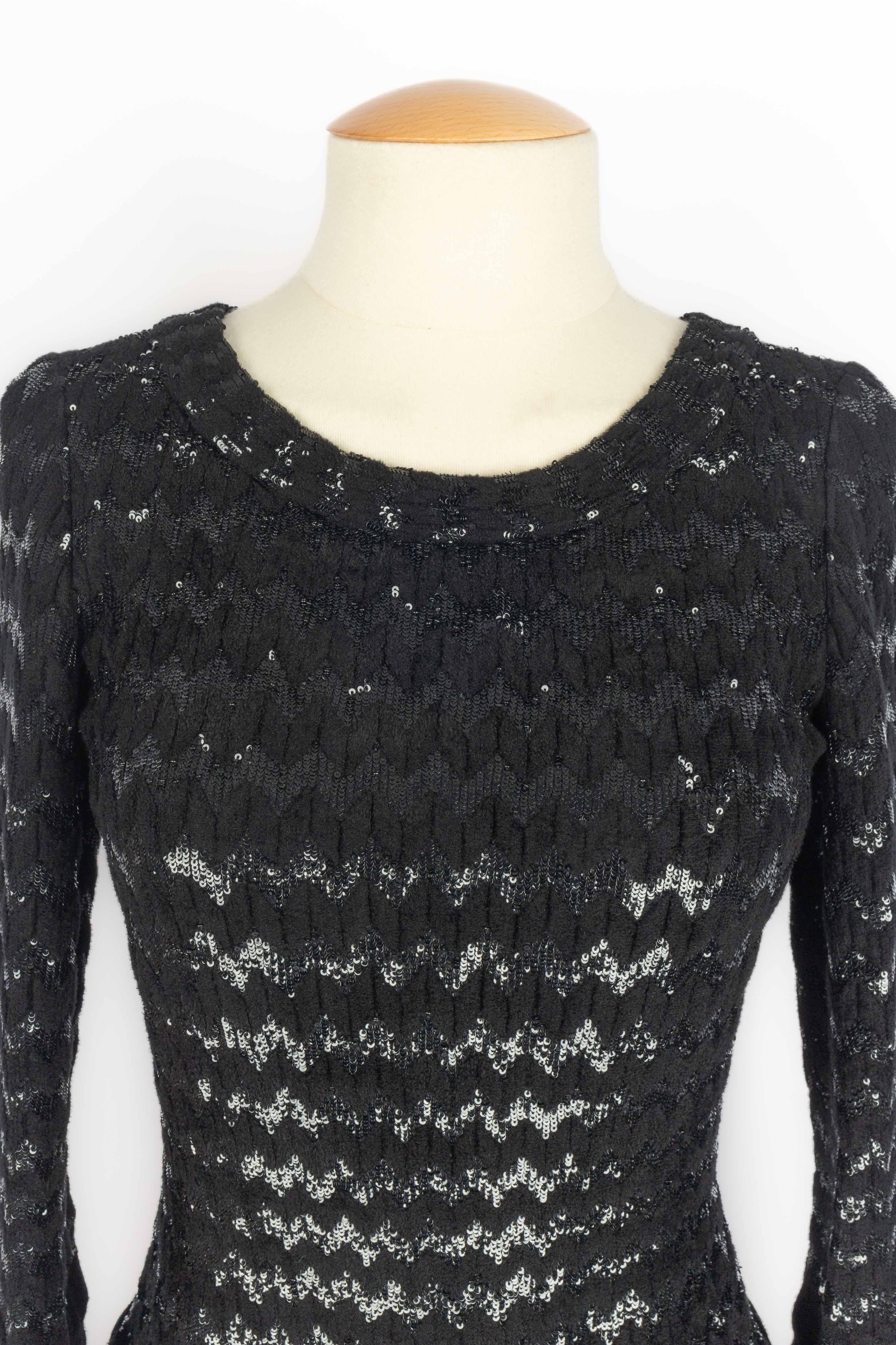 Alaïa Kleid Winter 2016 (Schwarz) im Angebot