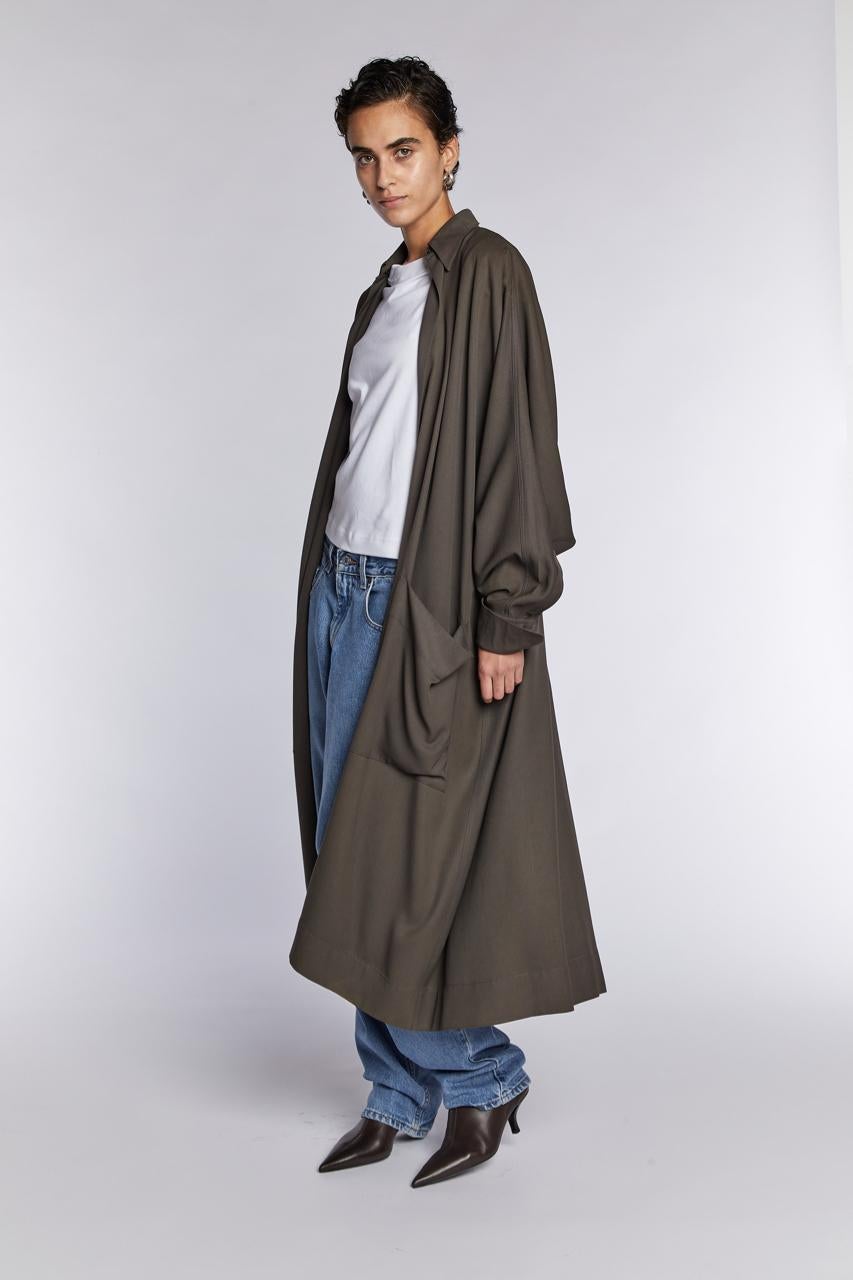 Alaïa Duster Coat S/S 84 For Sale 1