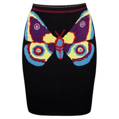 Alaïa Fall 1991 Runway Butterfly Skirt