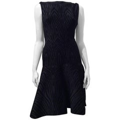 Alaïa Fit And Flare, Sleeveless, Circle Skirt Knit Dress, EU 38 / Small