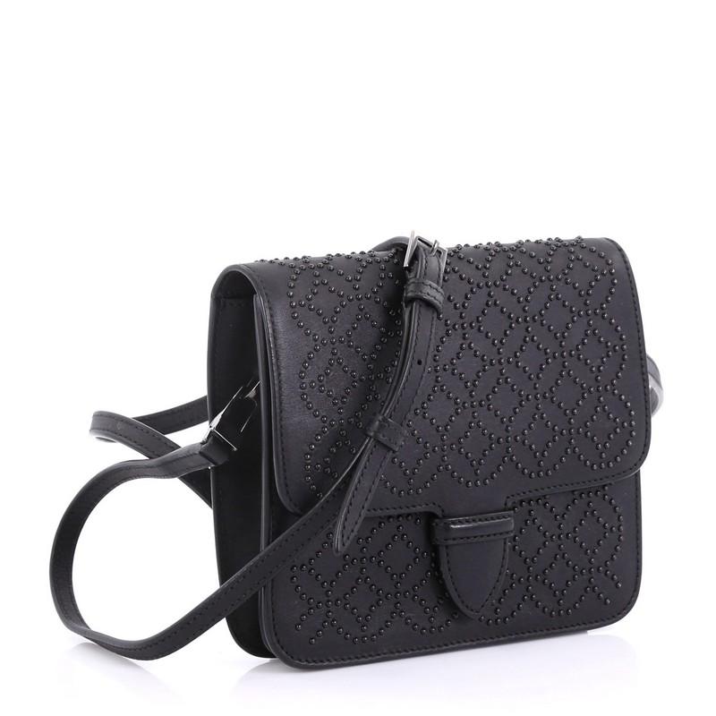 Alaia Flap Crossbody Bag Arabesque Studded Leather Medium at 1stDibs ...