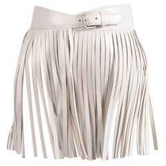 Alaïa Fringed Leather Skirt Belt, Circa 2001