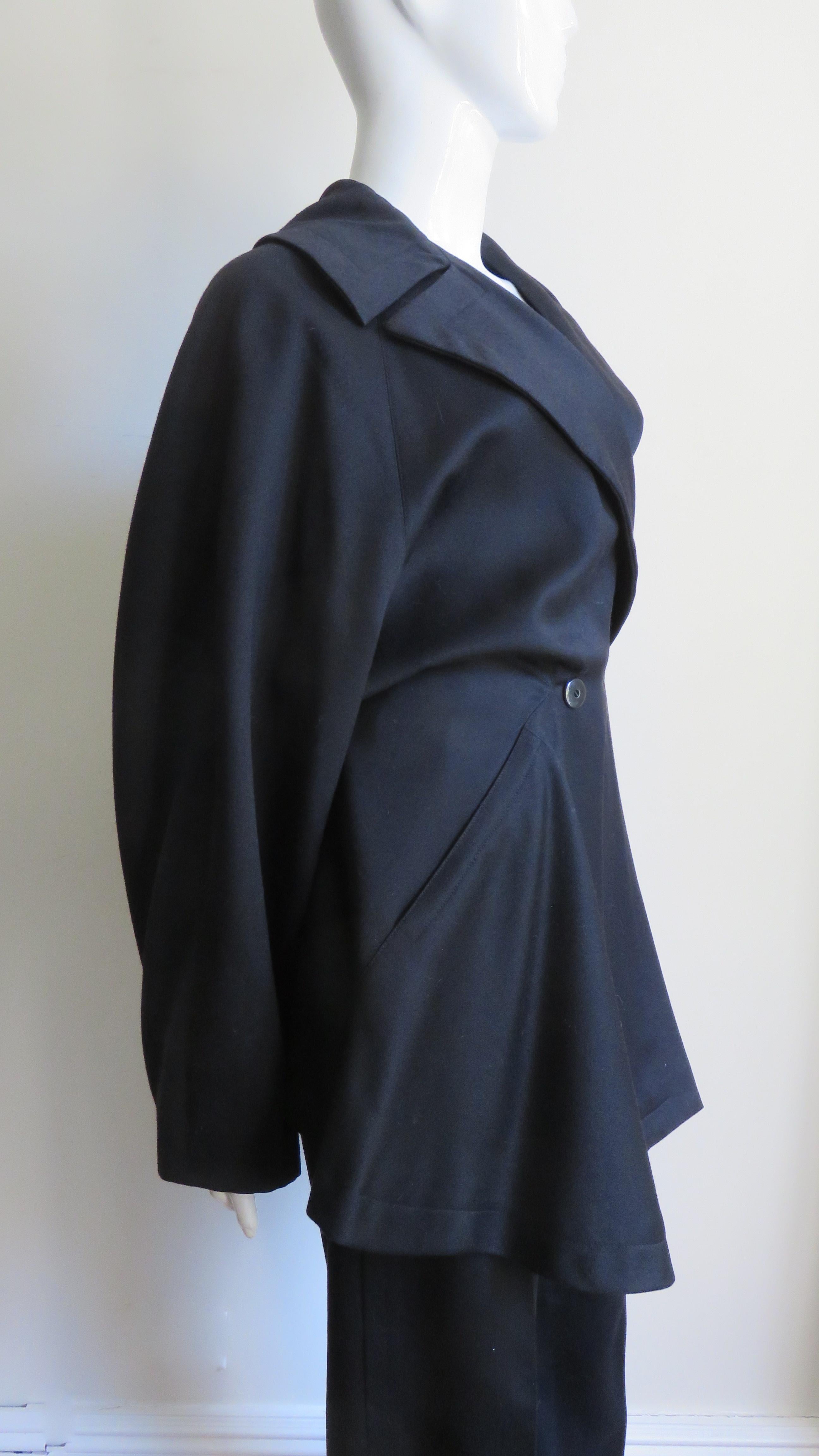 Azzedine Alaia F/W 1986 Jacket Skirt and Pants Suit For Sale at 1stDibs ...