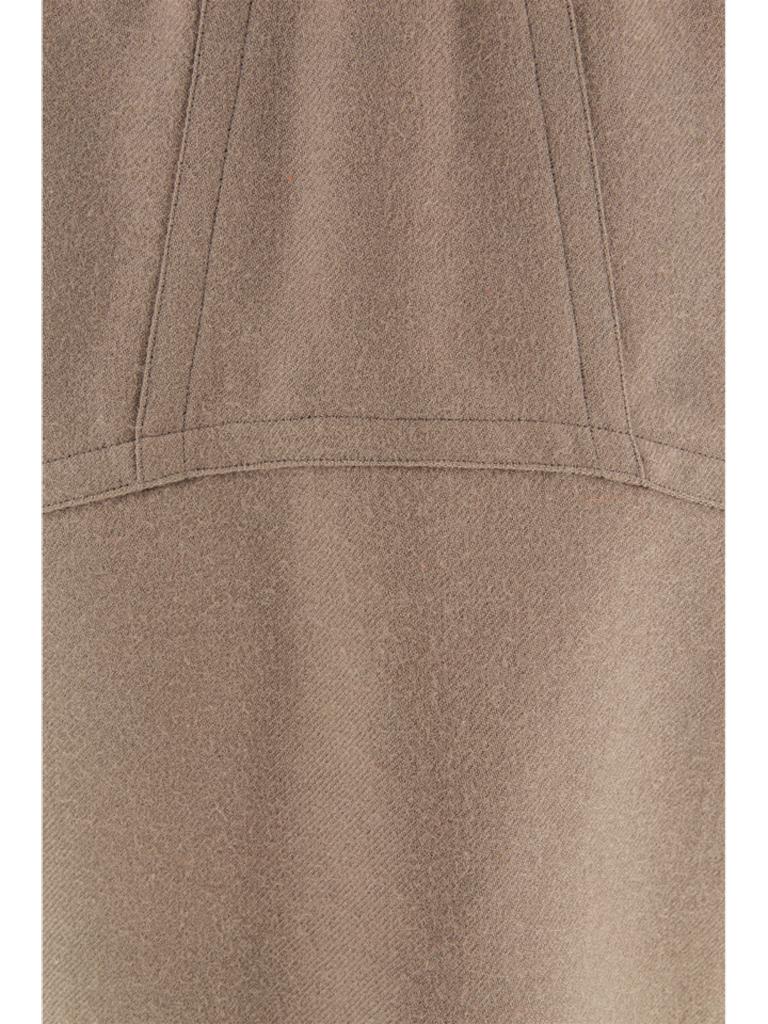 Women's Alaïa Khaki 1980s Skirt For Sale