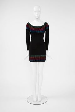 Alaia Knit Fitted Dress