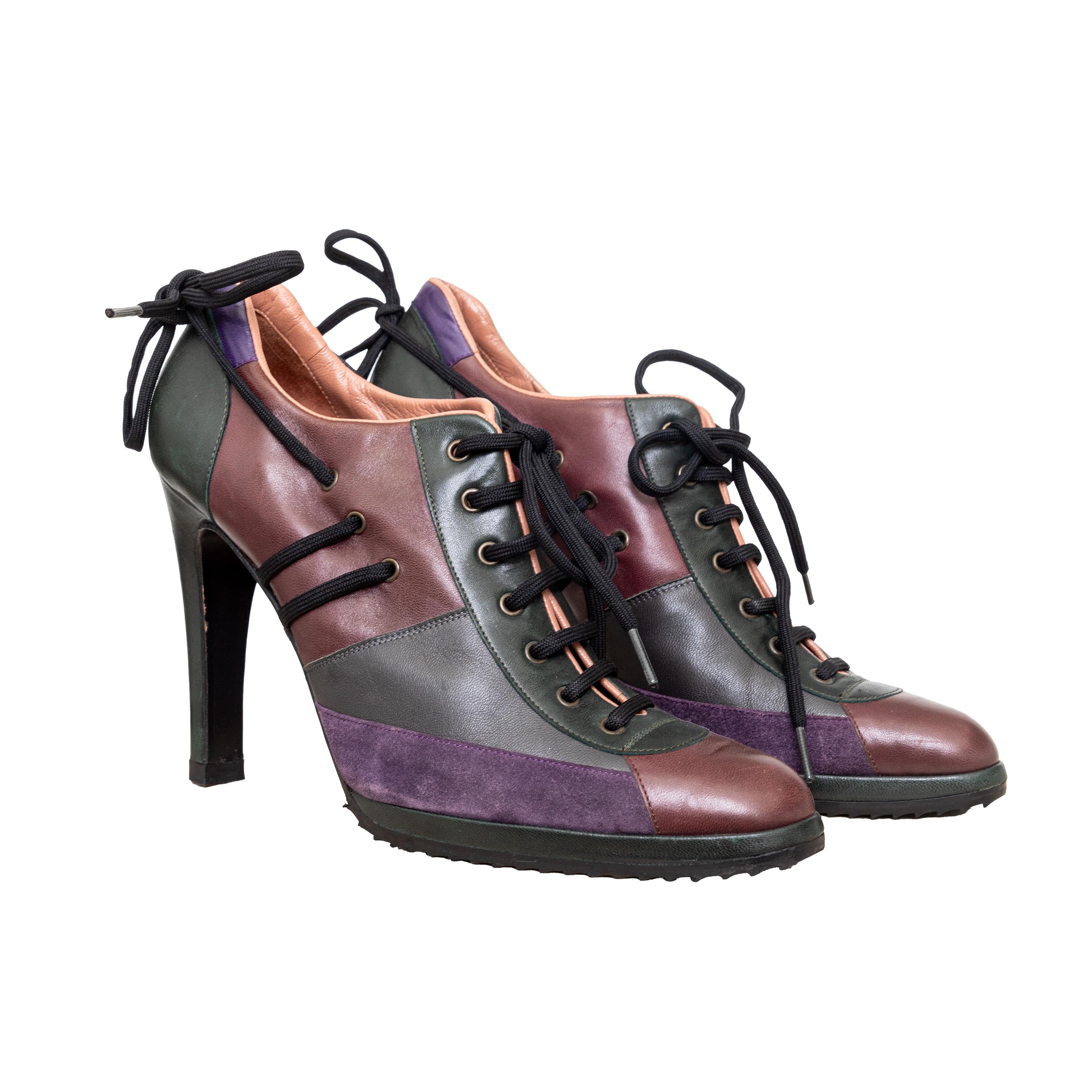 Nero Scarpe stringate Alaïa - Anni '10 in vendita
