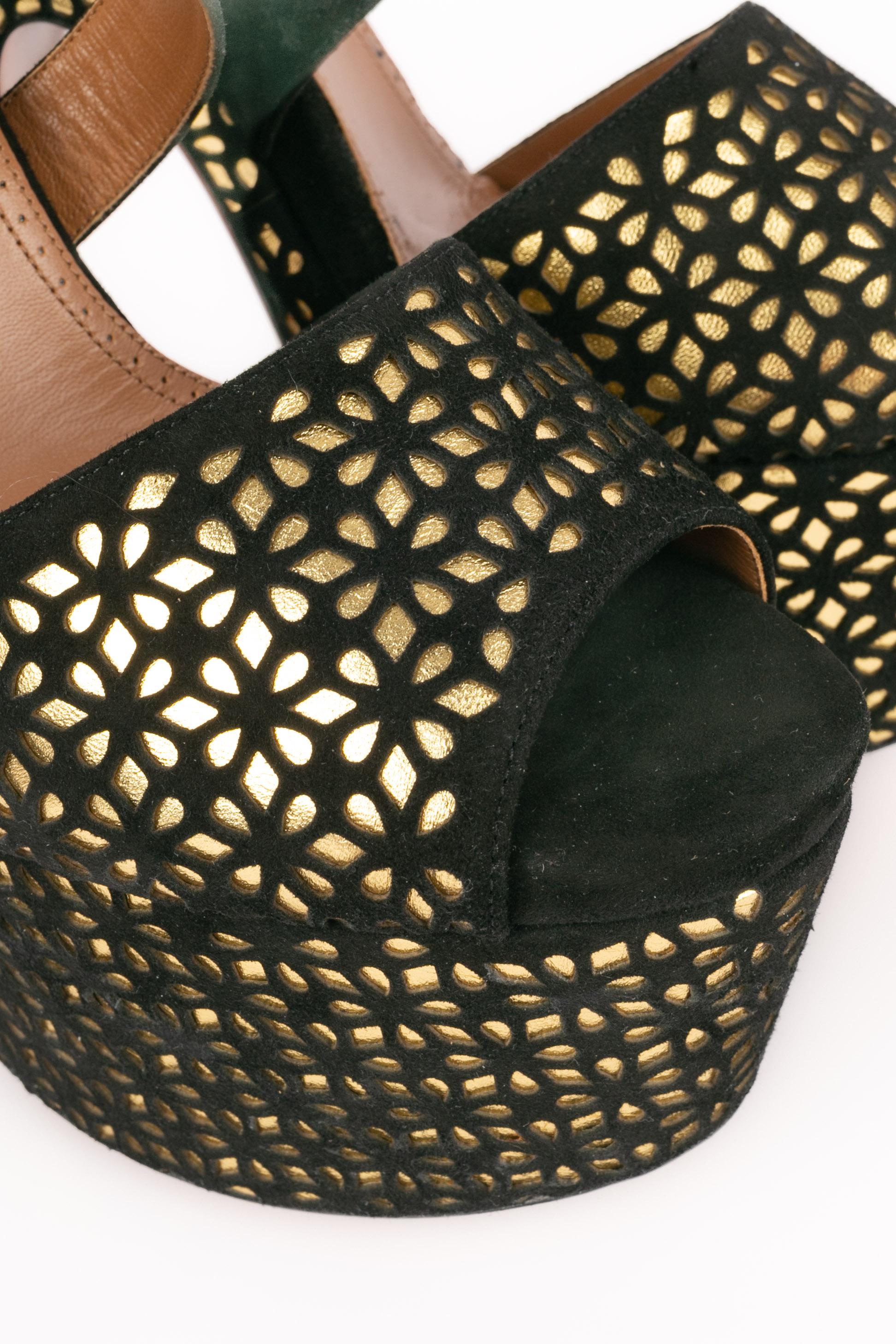 Tacones de aguja de piel Alaïa en venta 1