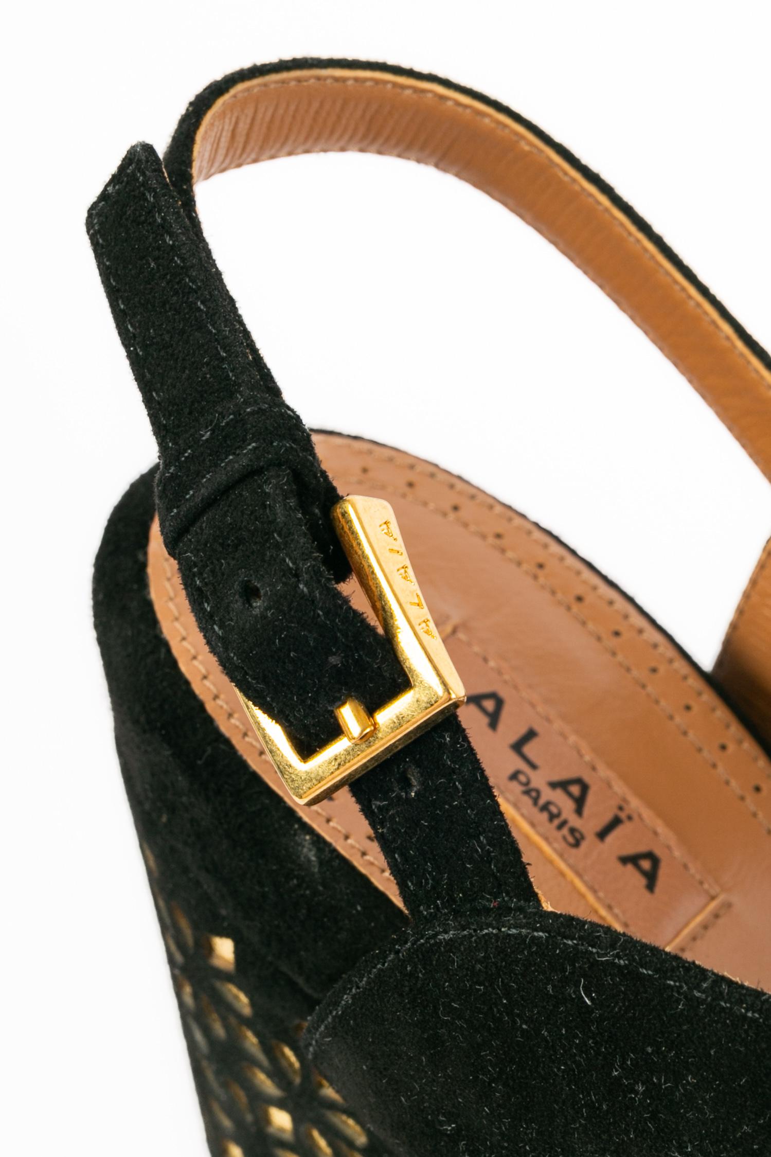 Tacones de aguja de piel Alaïa en venta 2