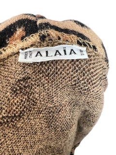 Alaïa Leopard Sweater Jacket