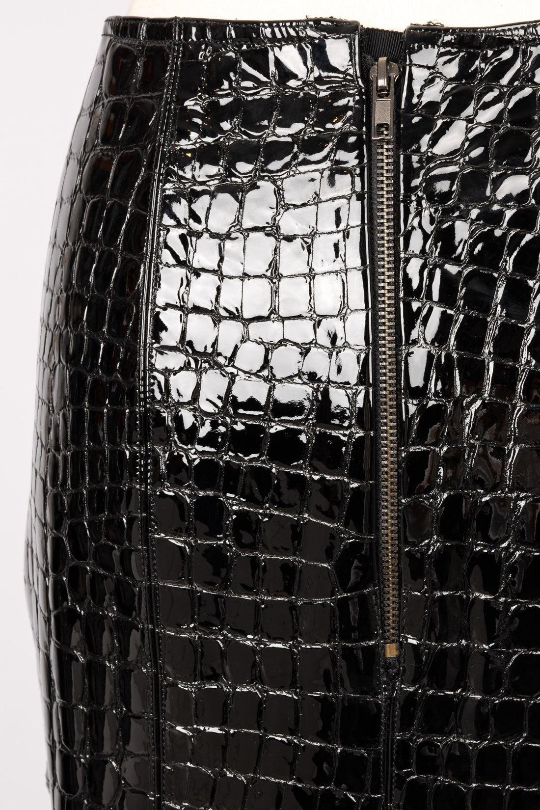 Alaïa Long Leather Skirt 4