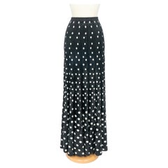 Alaïa long polka dot skirt Alaïa long polka dot skirt