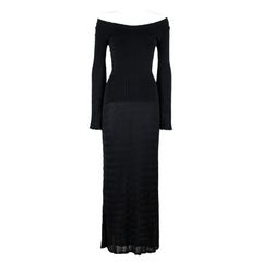 Alaia Maxi Flared Dress