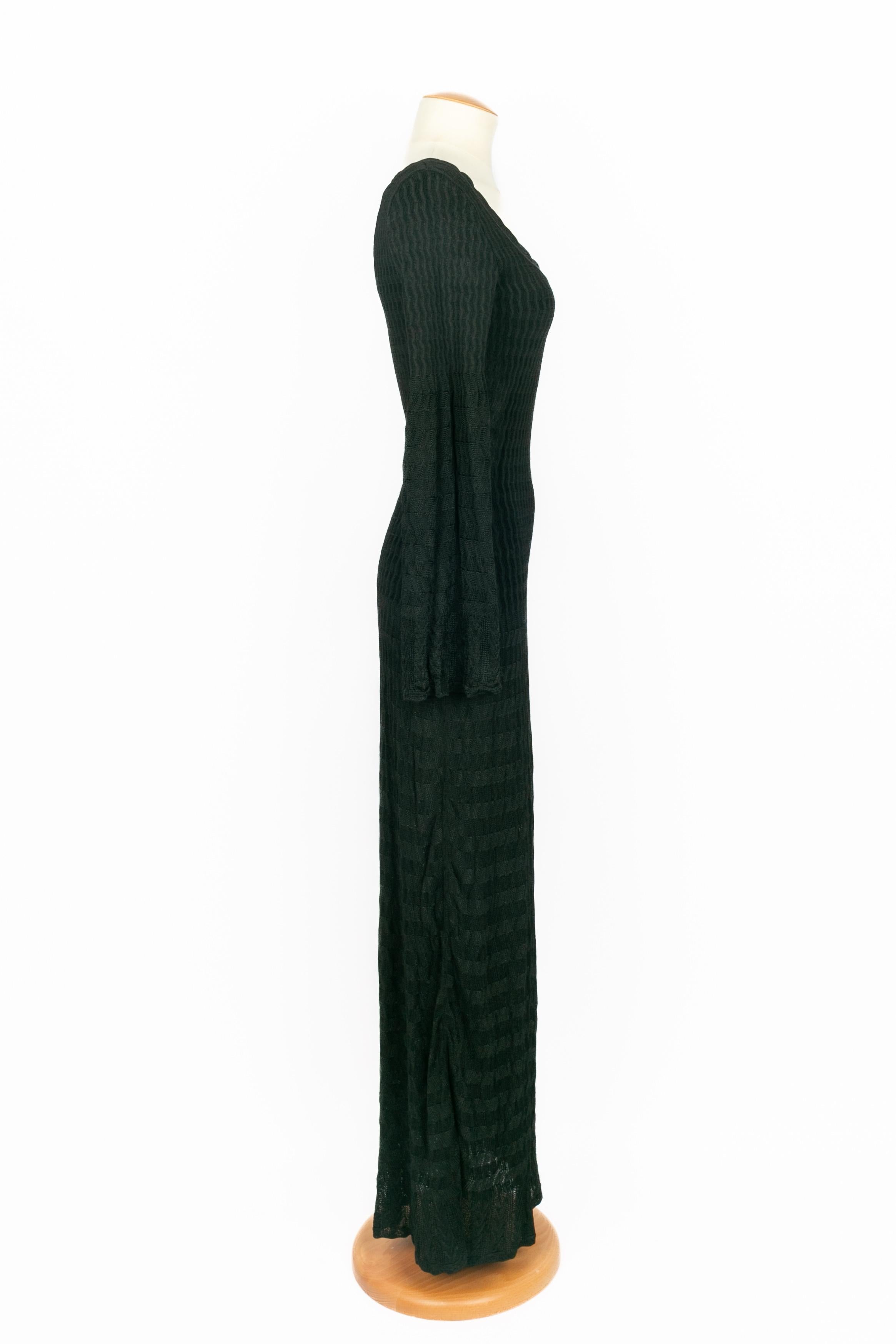 Alaïa mesh dress In Excellent Condition For Sale In SAINT-OUEN-SUR-SEINE, FR