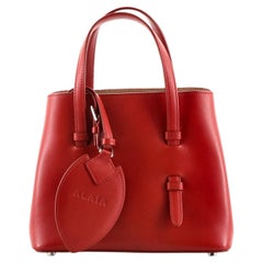 Alaia Mina Tote Leather Small