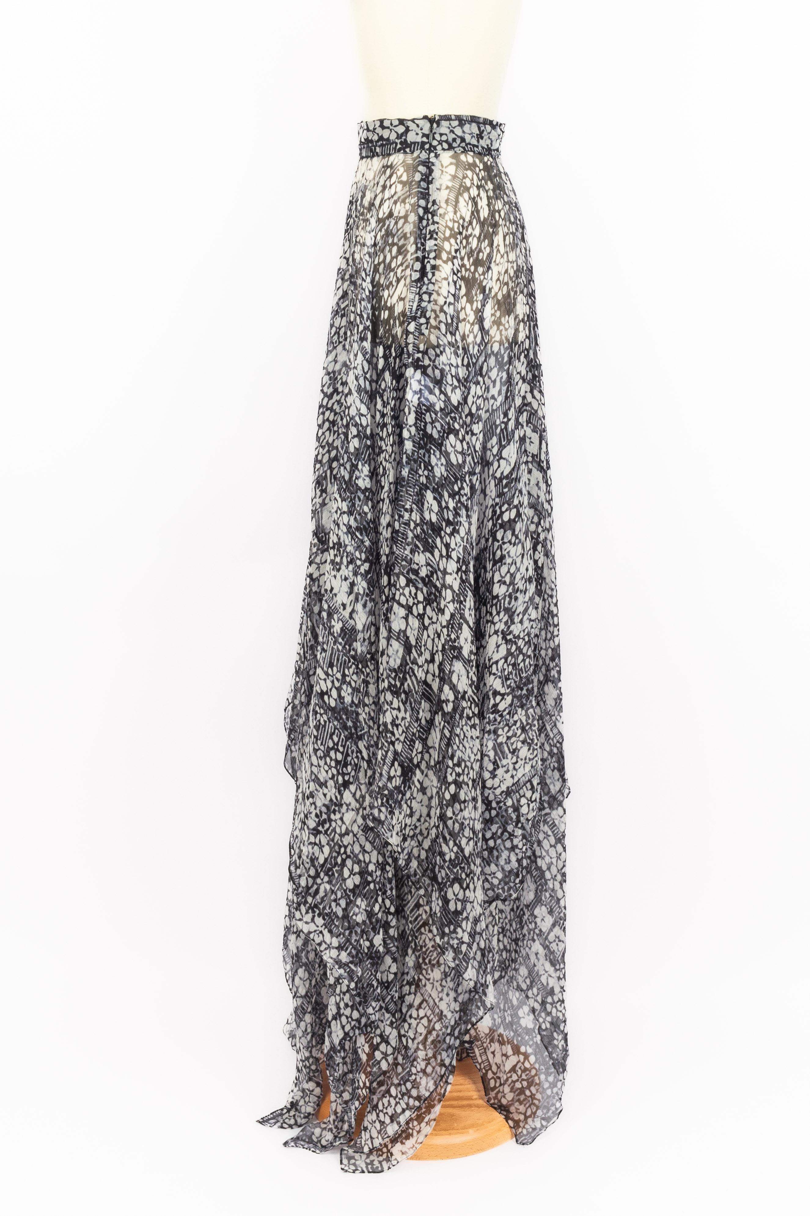 Falda Alaïa de muselina en Excelente estado para la venta en SAINT-OUEN-SUR-SEINE, FR