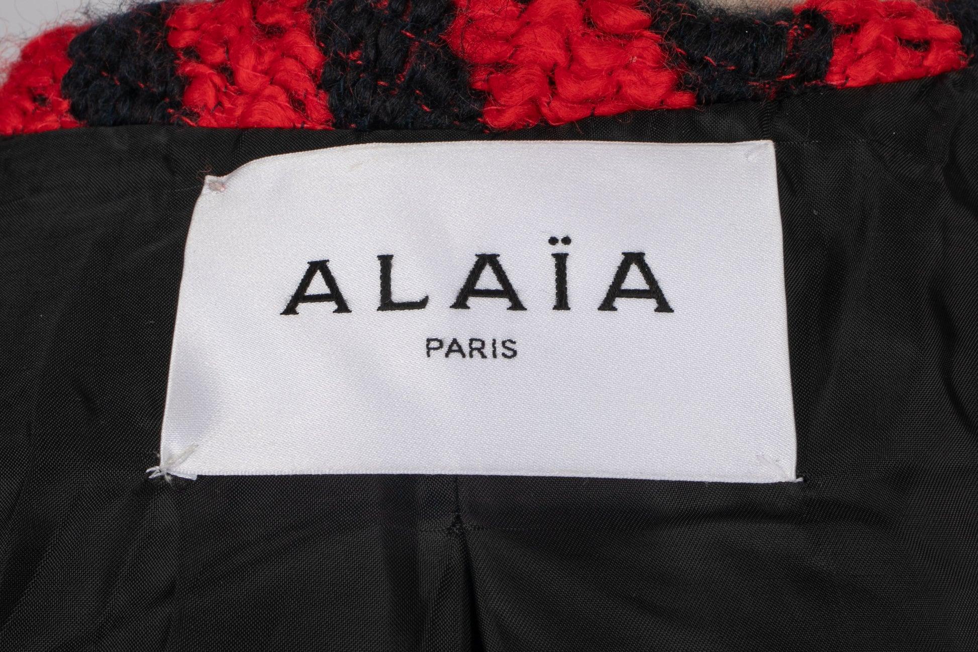 Alaïa Oversized Scarf Coat, 2022 3