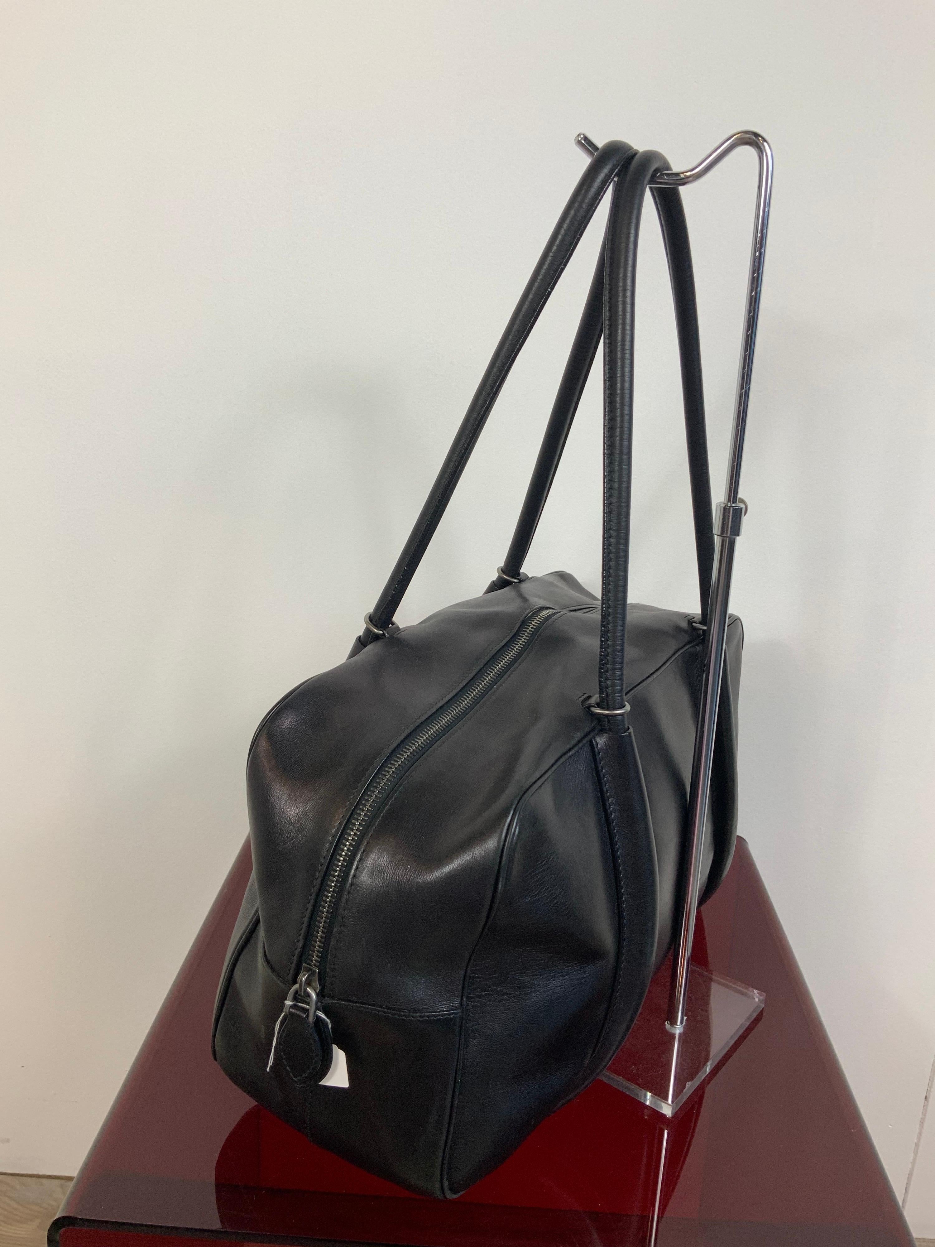 Alaia Paris leather black bag  In Good Condition In Carnate, IT
