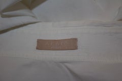 Alaia Paris White Cotton Shirt